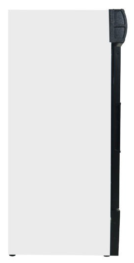 EH550 238 LT Single Hinged Door Beverage Cooler With Header Panel