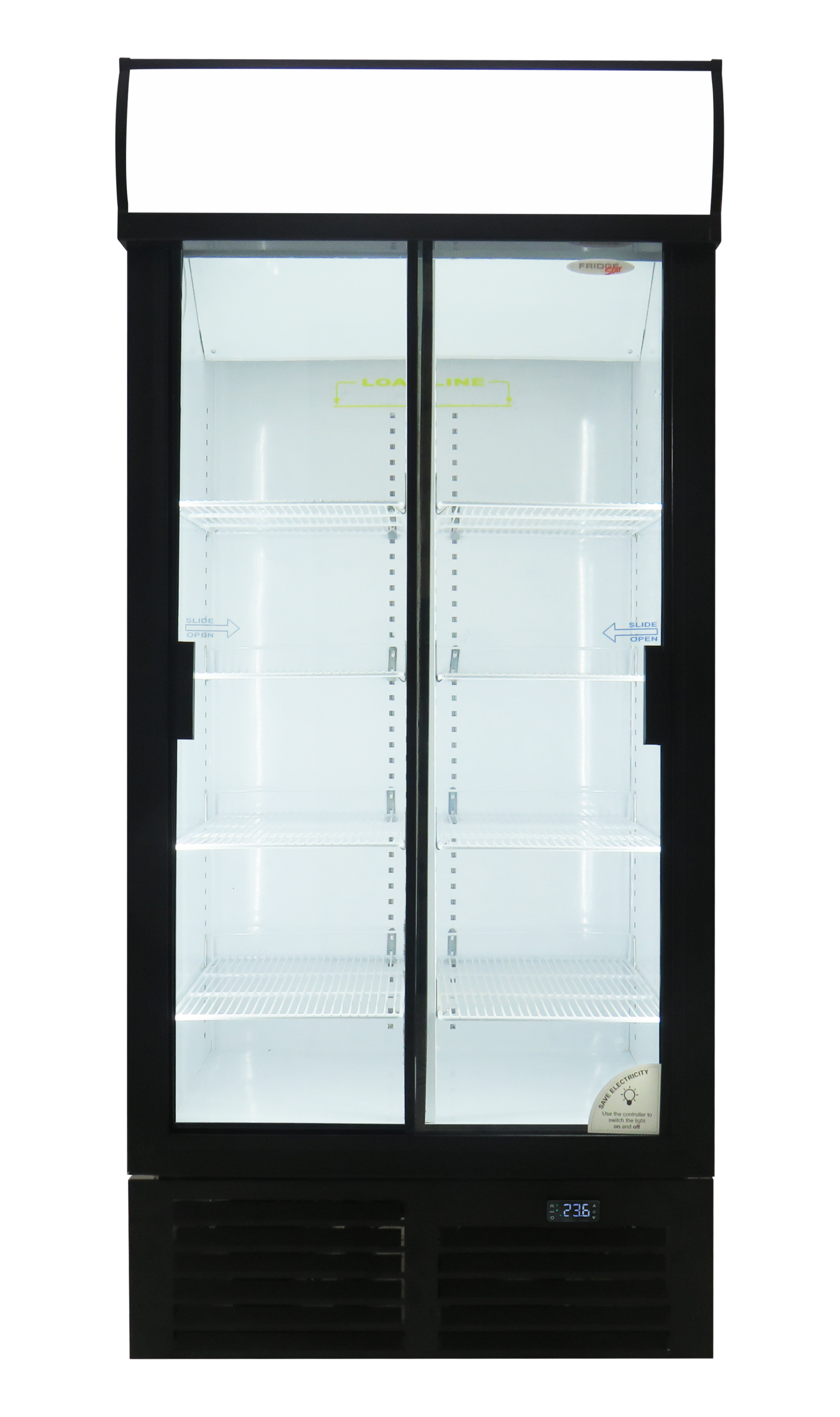 ES890 567 LT Double Door Sliding Beverage Cooler