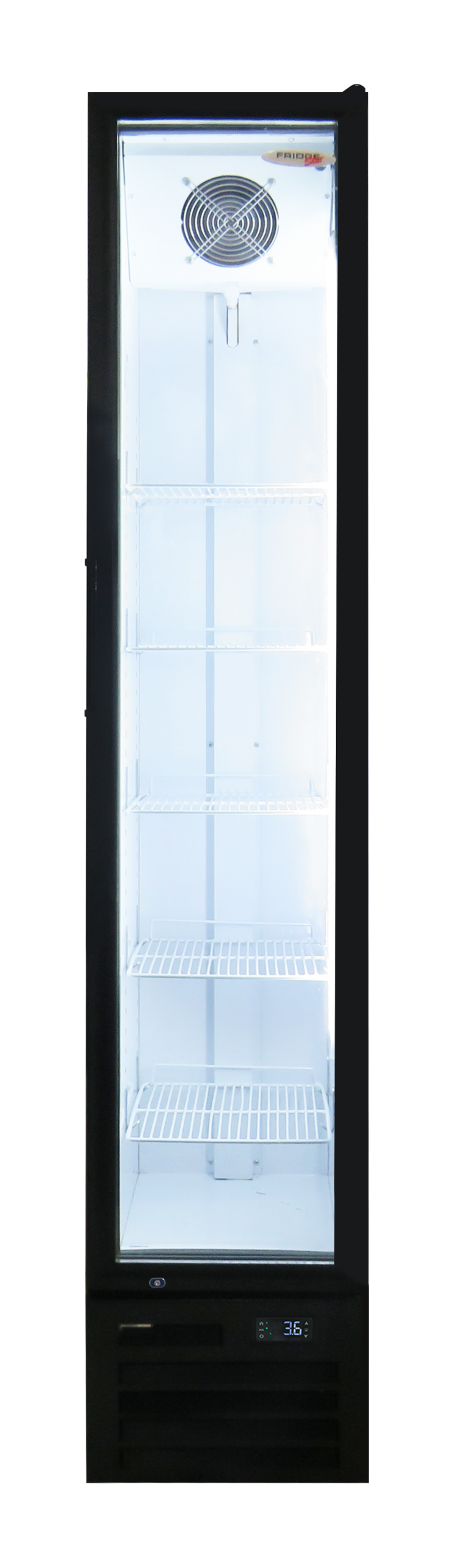 FH390 198 LT Hinged Single Door Beverage Cooler
