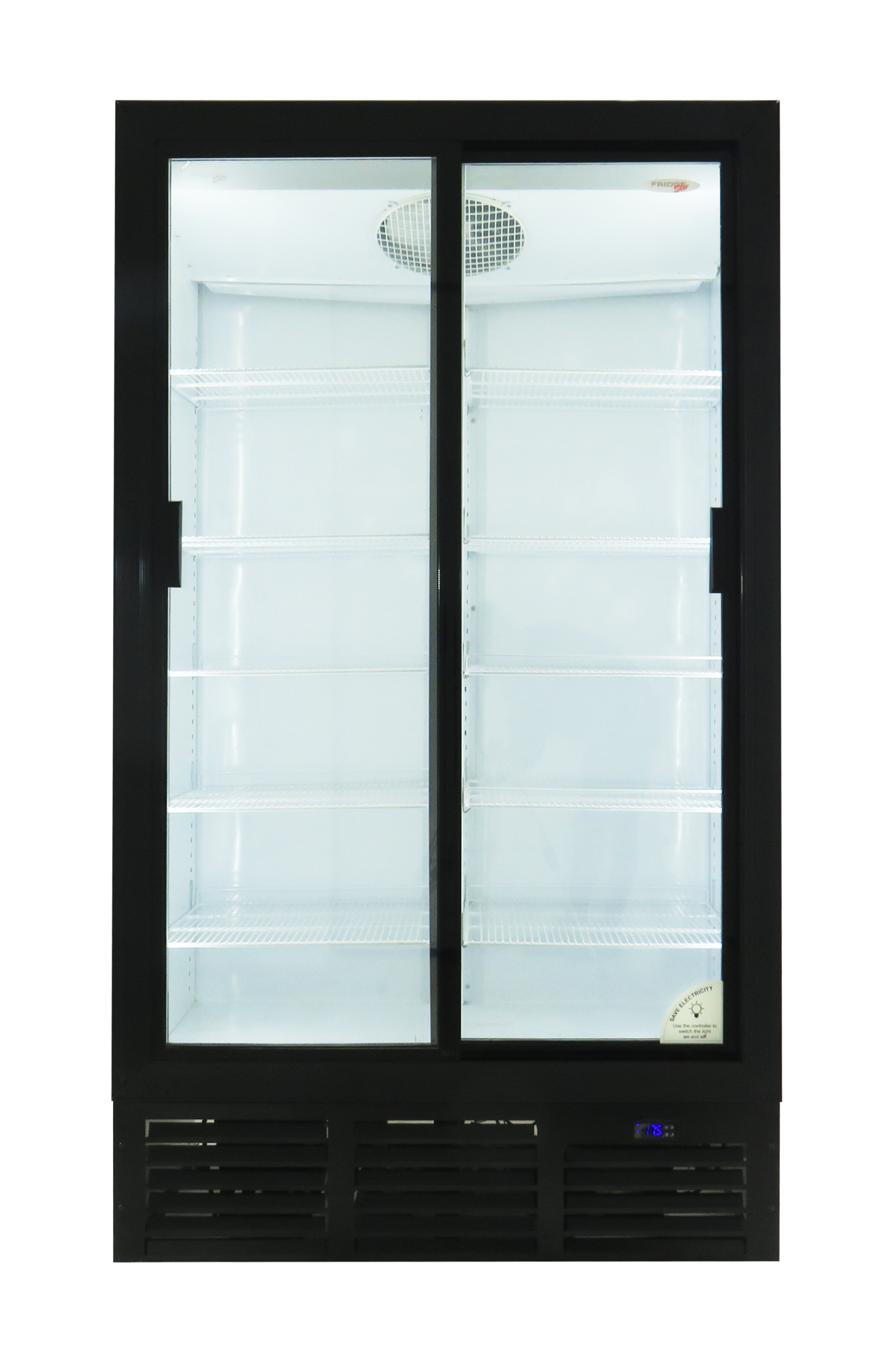 FS1140 886 LT Double Door Sliding Beverage Cooler
