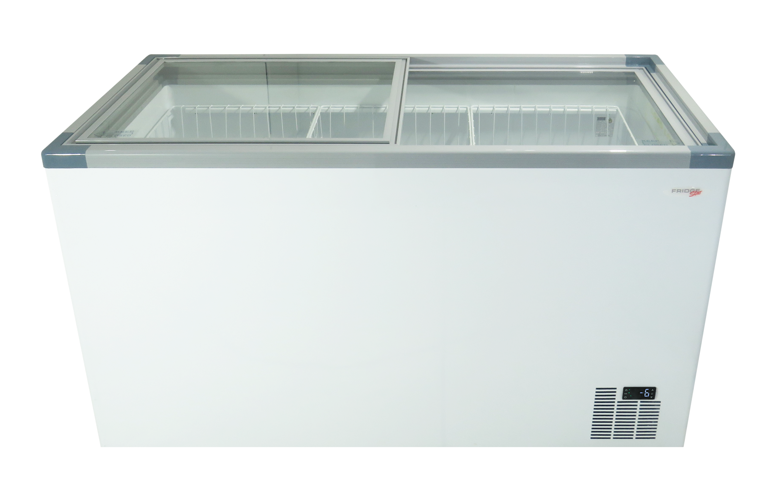 VL525 520 LT Glass Top Freezer