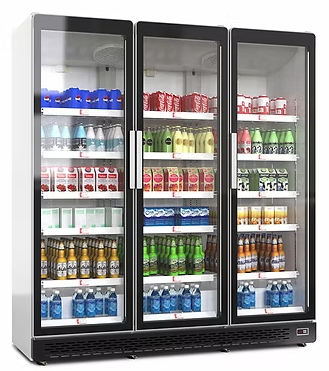 COOLWORX Grandé-Lux Bottle Cooler - 3 Doors (1690L)