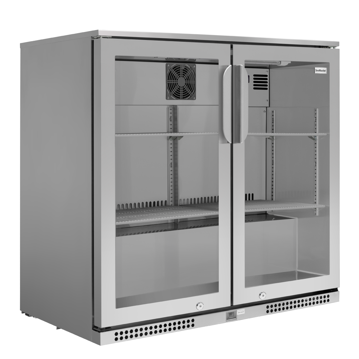 SnoMaster SMBC-200(SS) - 200L Under-Counter Beverage Cooler - Stainless Steel