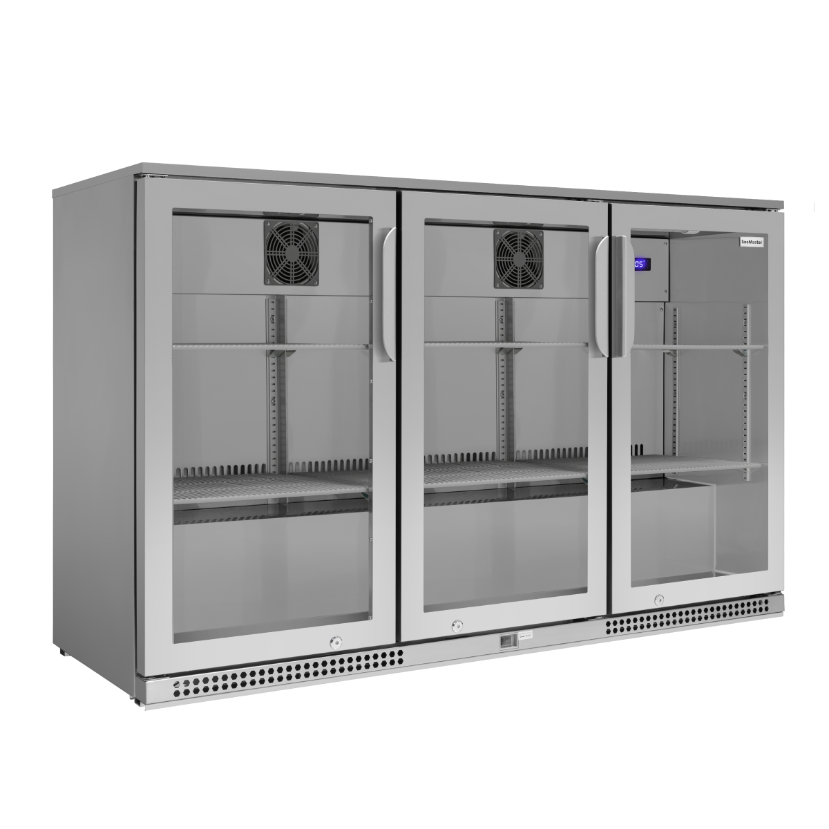 SnoMaster SMBC-300(SS) - 300L Under-Counter Beverage Cooler - Stainless Steel