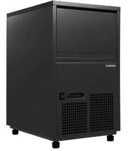 SnoMaster SMIC-26S (Black)  - 26Kg/24Hr Plumbed-In Gourmet Type Ice-Maker - Black