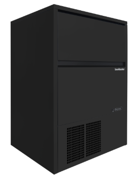 SnoMaster SMIC-45 - 45Kg/24Hr Plumbed-In Gourmet Type Ice-Maker - Black
