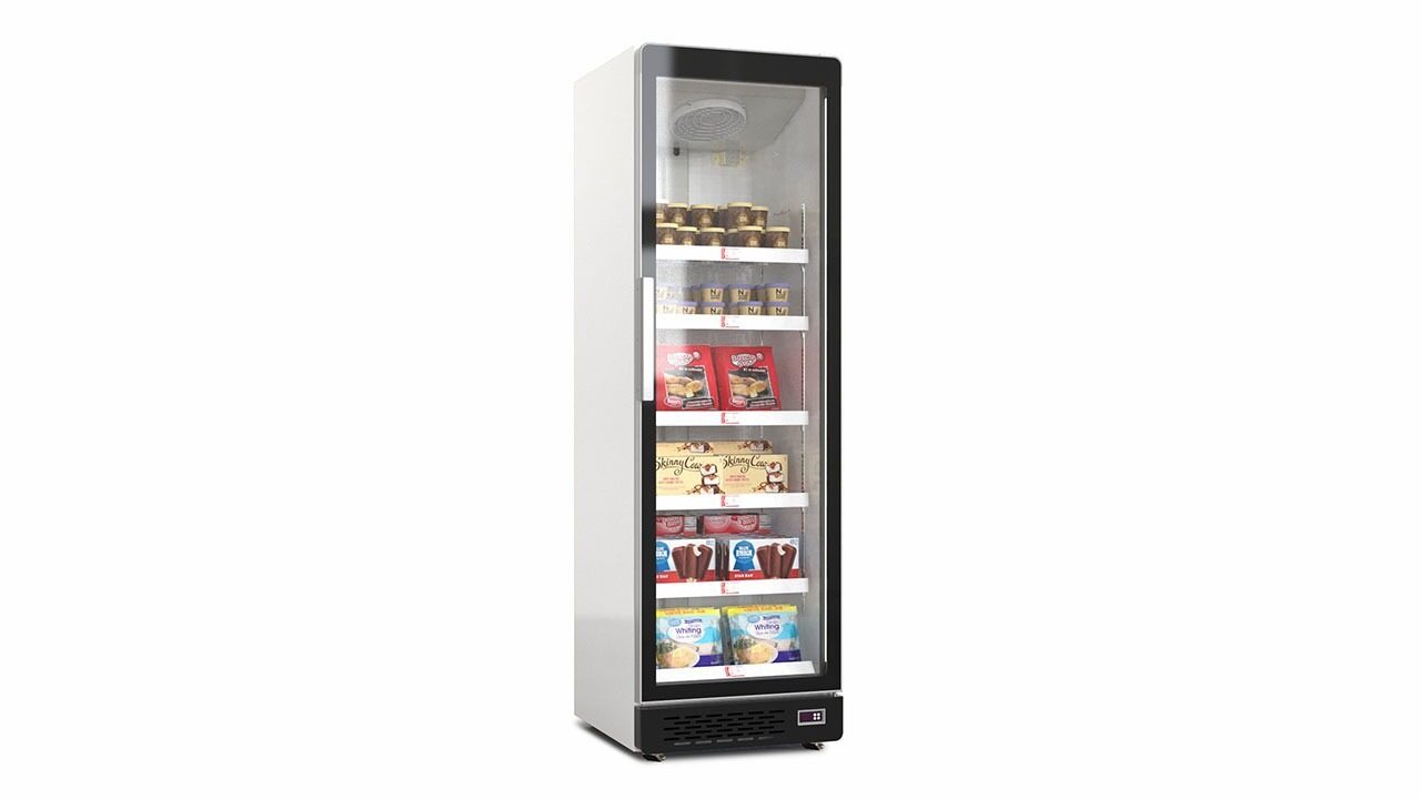 COOLWORX Grandé-Lux Glass Door Freezer – 1 Door (550L)