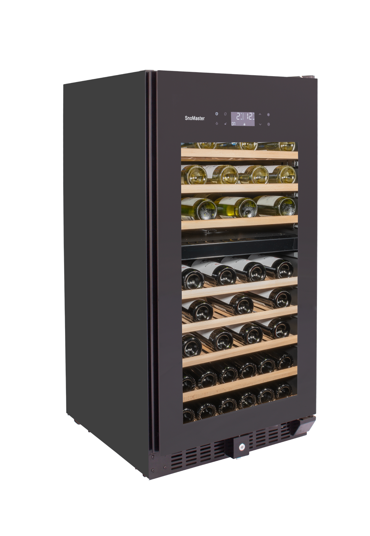 SnoMaster SMWC-78PRO(H) - 78 Bottle Pro Series Dual Zone Wine Cooler