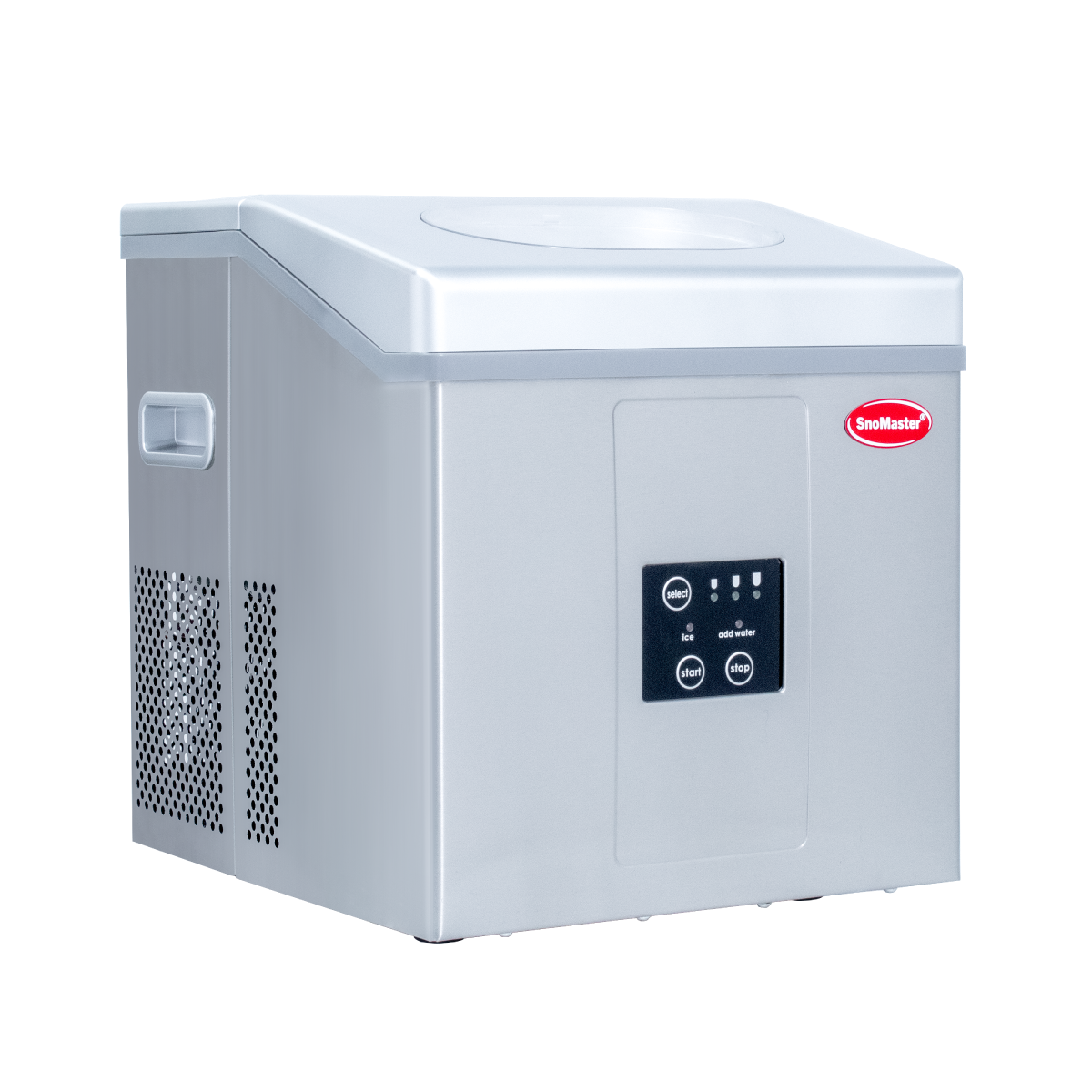 SnoMaster ZBC-15  - 15Kg/24Hr Counter-Top Bullet Type Ice-Maker - Stainless Steel
